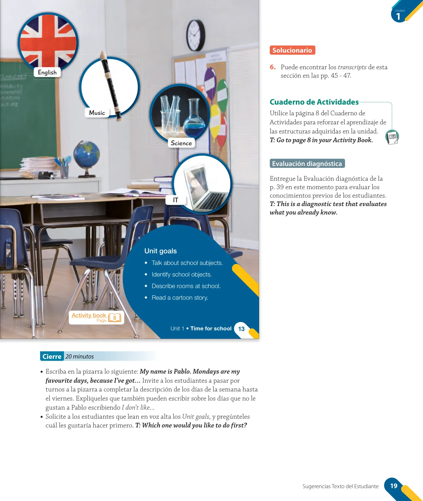 Página 21 de Inglés – Cuarto Básico | Texto del Estudiante MINEDUC – Descargar PDF · 2024