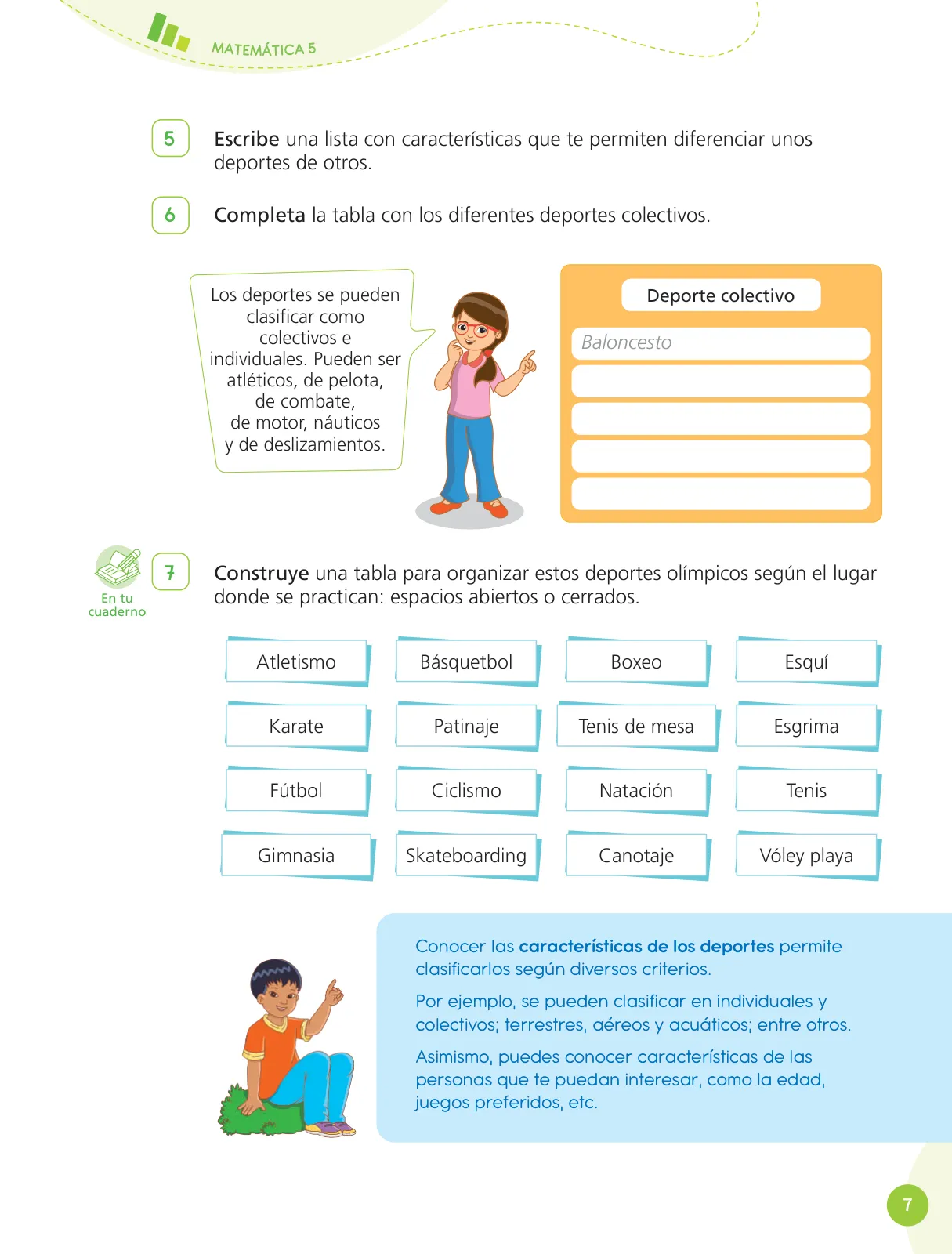 Página 9 de Cuadernillo de Matemática 5, quinto grado de Primaria · 2023
