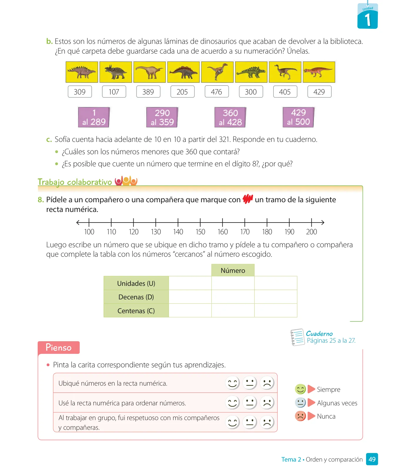 Miniatura página 51 de Matemática – Tercero Básico | Texto del Estudiante MINEDUC – Descargar PDF · 2024