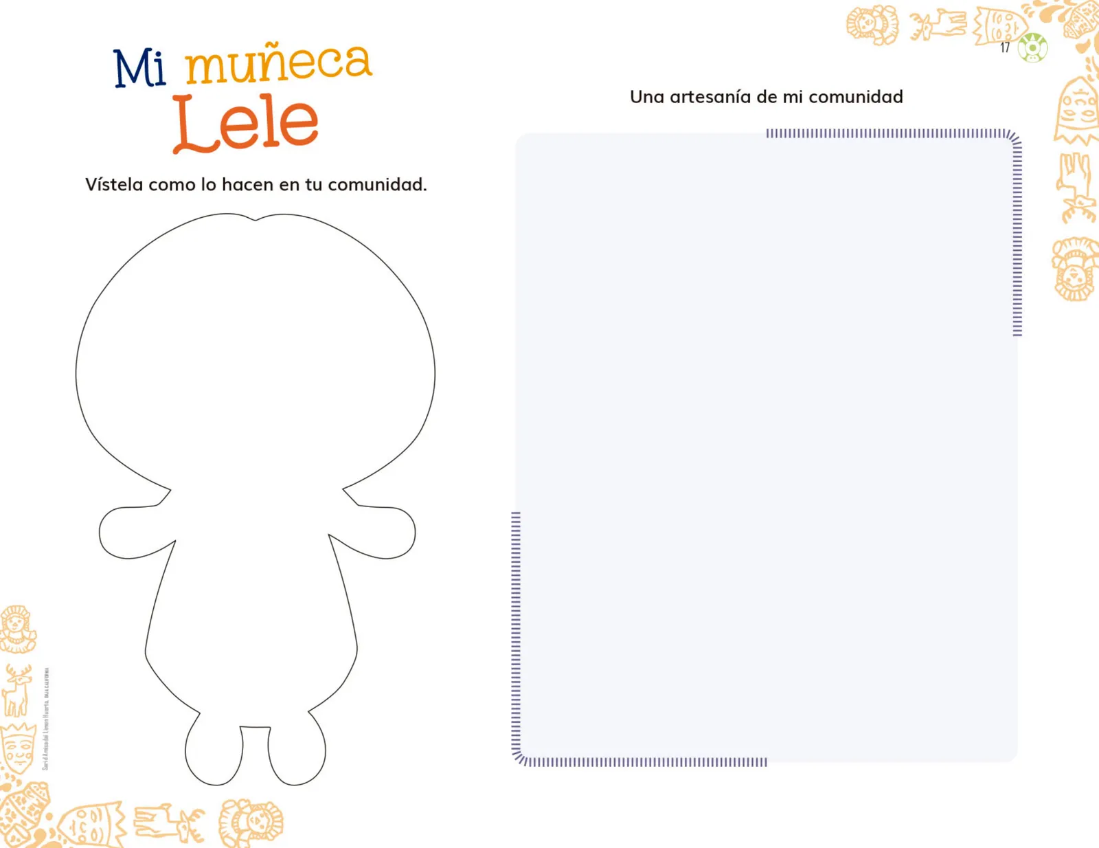 Miniatura página 18 de Explorar e imaginar con mi libro de Preescolar.   Libro de Educación Preescolar Grado 3°  Ciclo Escolar 2025 - 2026