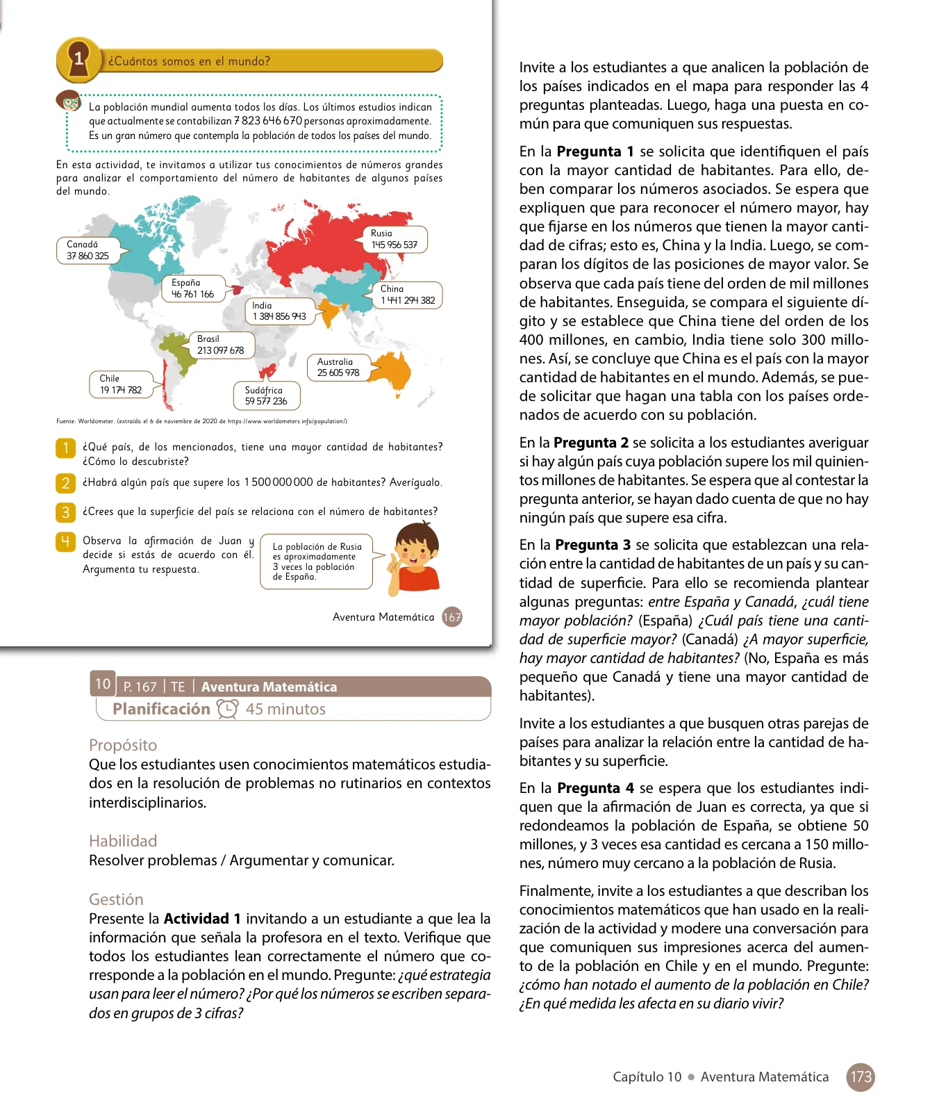 Página 175 de Sumo Primero – Quinto Básico | Texto del Estudiante MINEDUC – Descargar PDF · 2024
