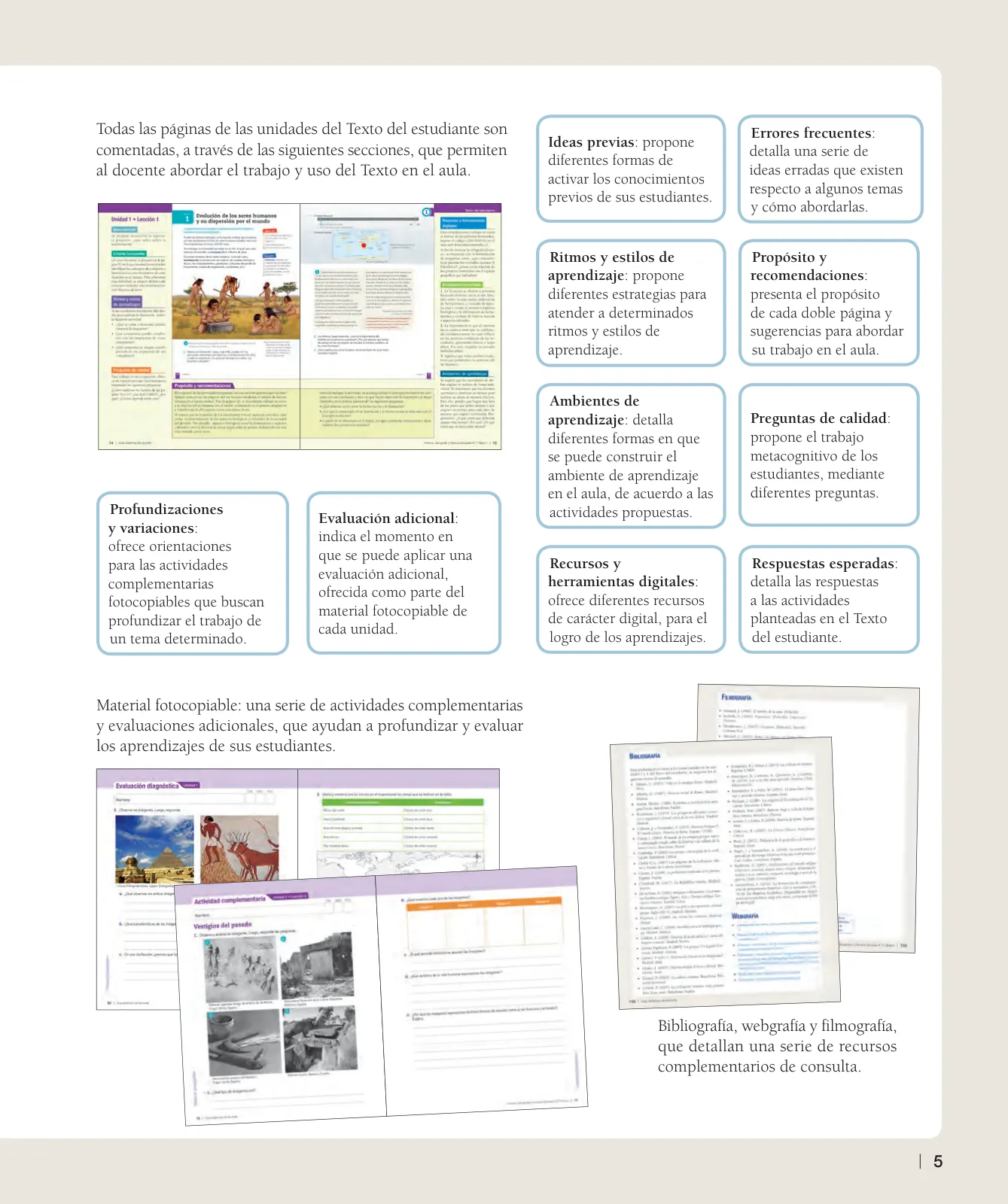 Página 6 de Historia, Geografía y Ciencias Sociales – Séptimo Básico | Texto del Estudiante MINEDUC – Descargar PDF · 2024