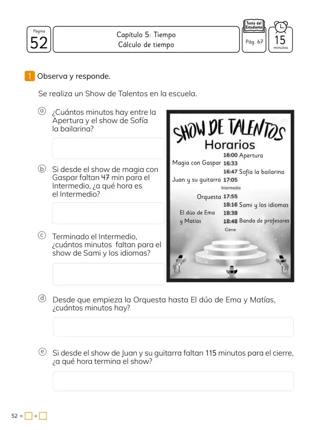Página 54 de Sumo Primero – Cuarto Básico | Texto del Estudiante MINEDUC – Descargar PDF · 2024