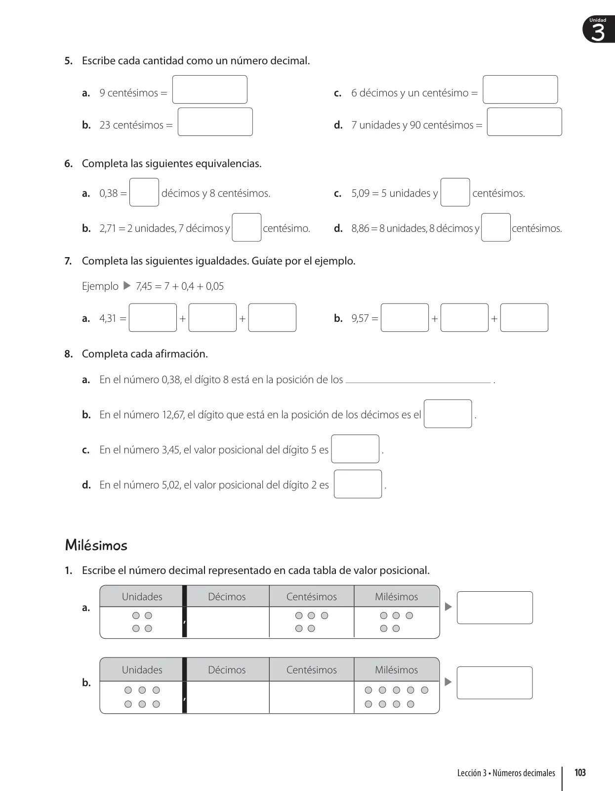 Miniatura página 105 de Matemática – Quinto Básico | Texto del Estudiante MINEDUC – Descargar PDF · 2024