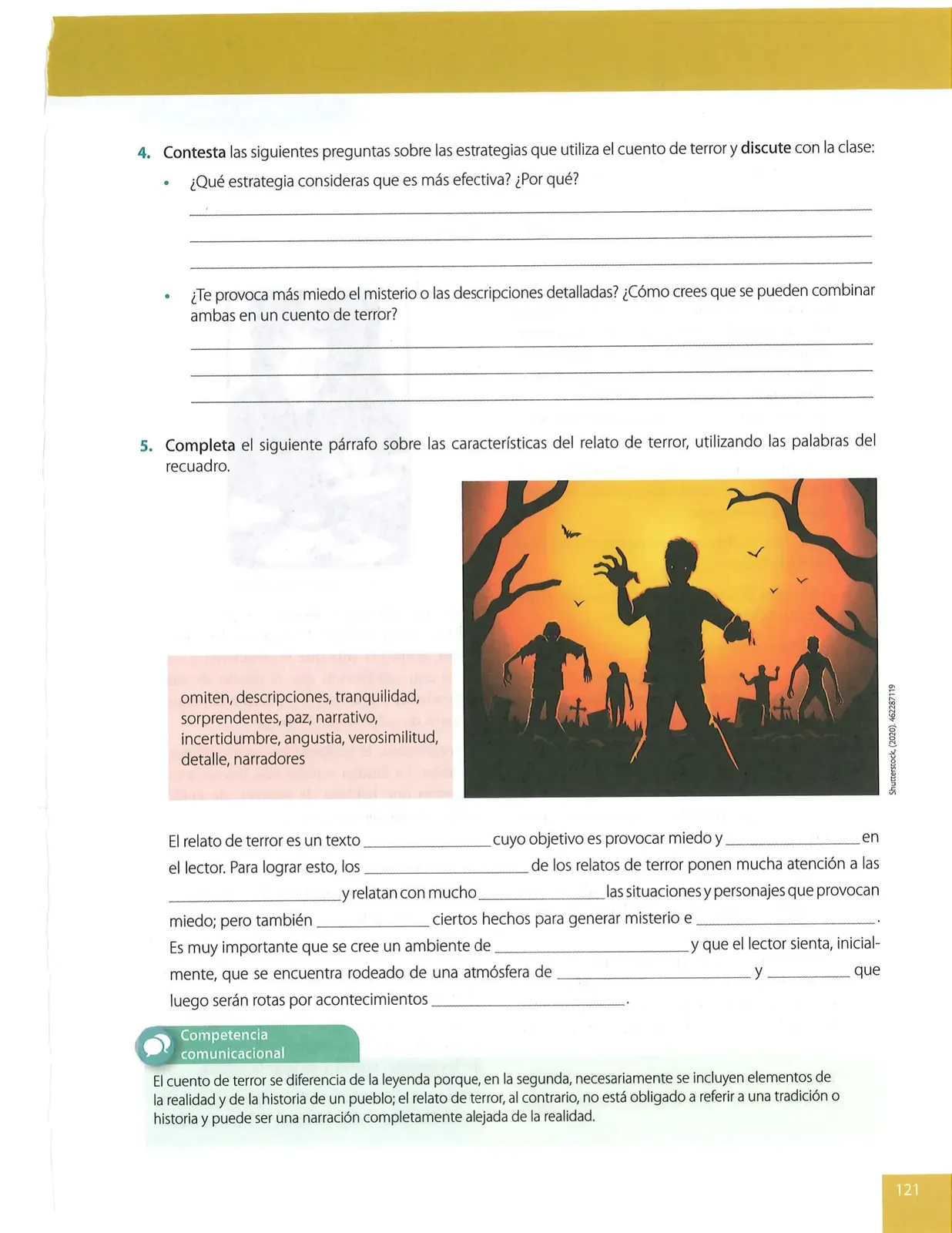 Página 121 de Lengua Y Literatura · 8 EGB · 2025