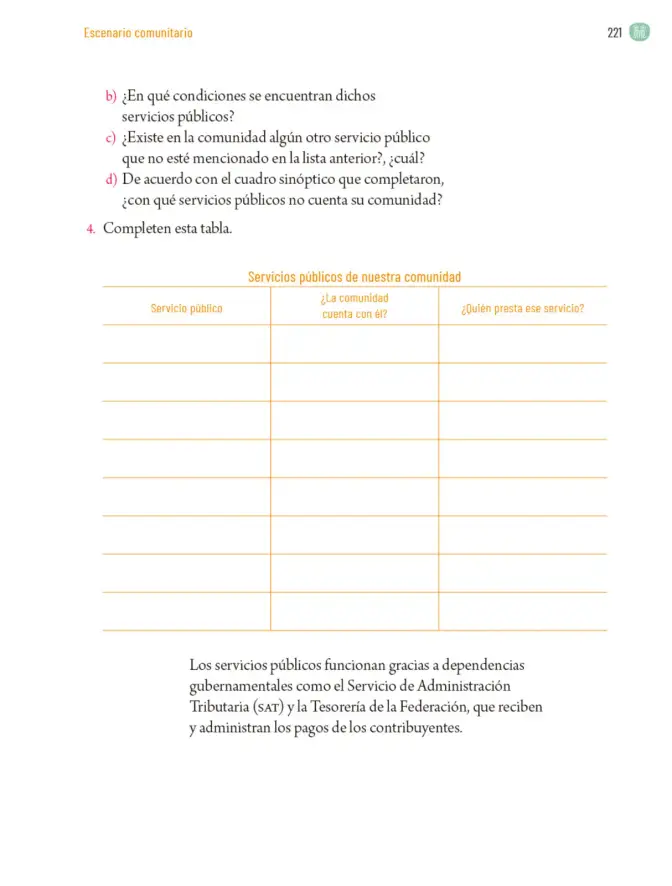 Página 224 de Proyectos Comunitarios. Libro de Educación Primaria Grado 5° Ciclo Escolar 2025 - 2026