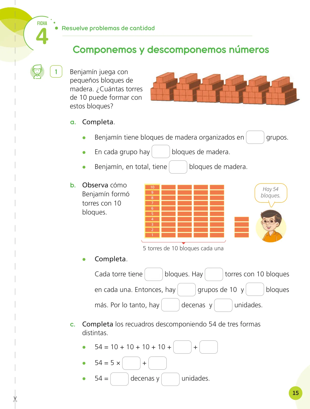 Miniatura página 17 de Cuadernillo de Matemática 4, cuarto grado de Primaria · 2023