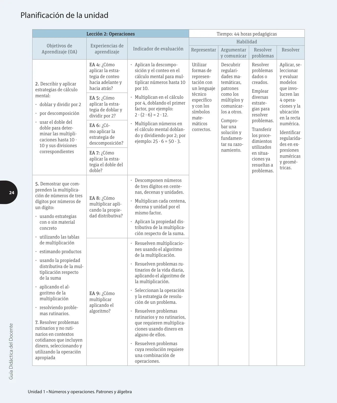 Página 39 de Matemática – Cuarto Básico | Texto del Estudiante MINEDUC – Descargar PDF · 2024