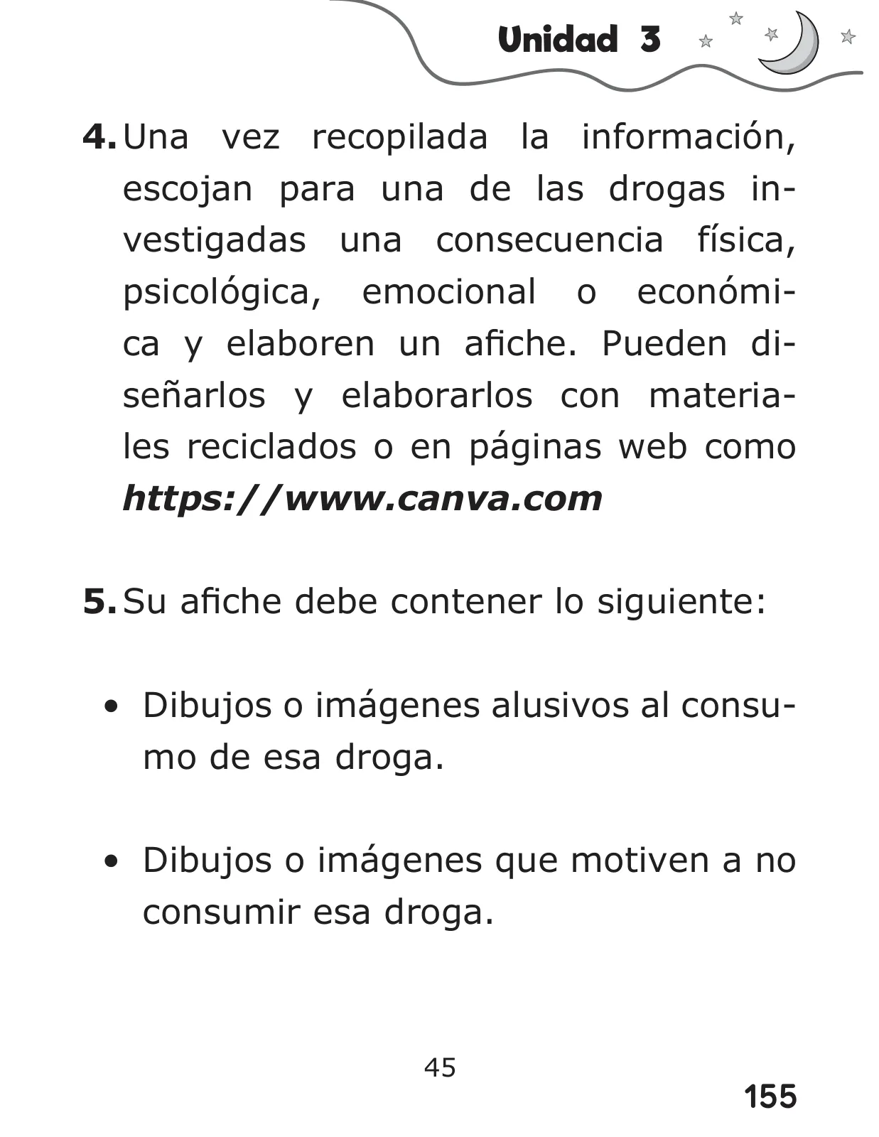 Página 155 de Libro de Ciencias Naturales – Quinto Básico | Texto del Estudiante MINEDUC – Descargar PDF · 2024