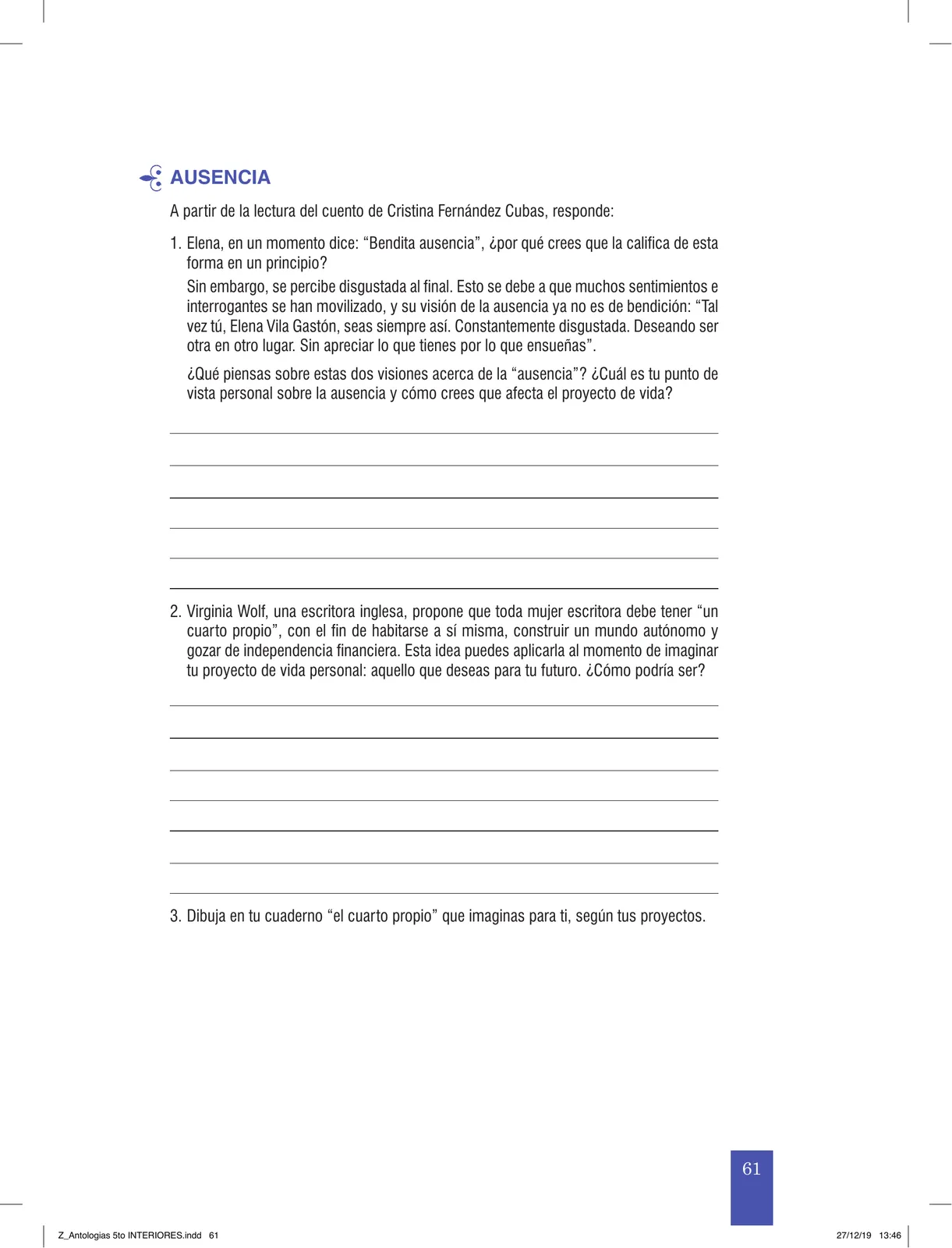 Página 63 de Antología literaria 5 · 2019