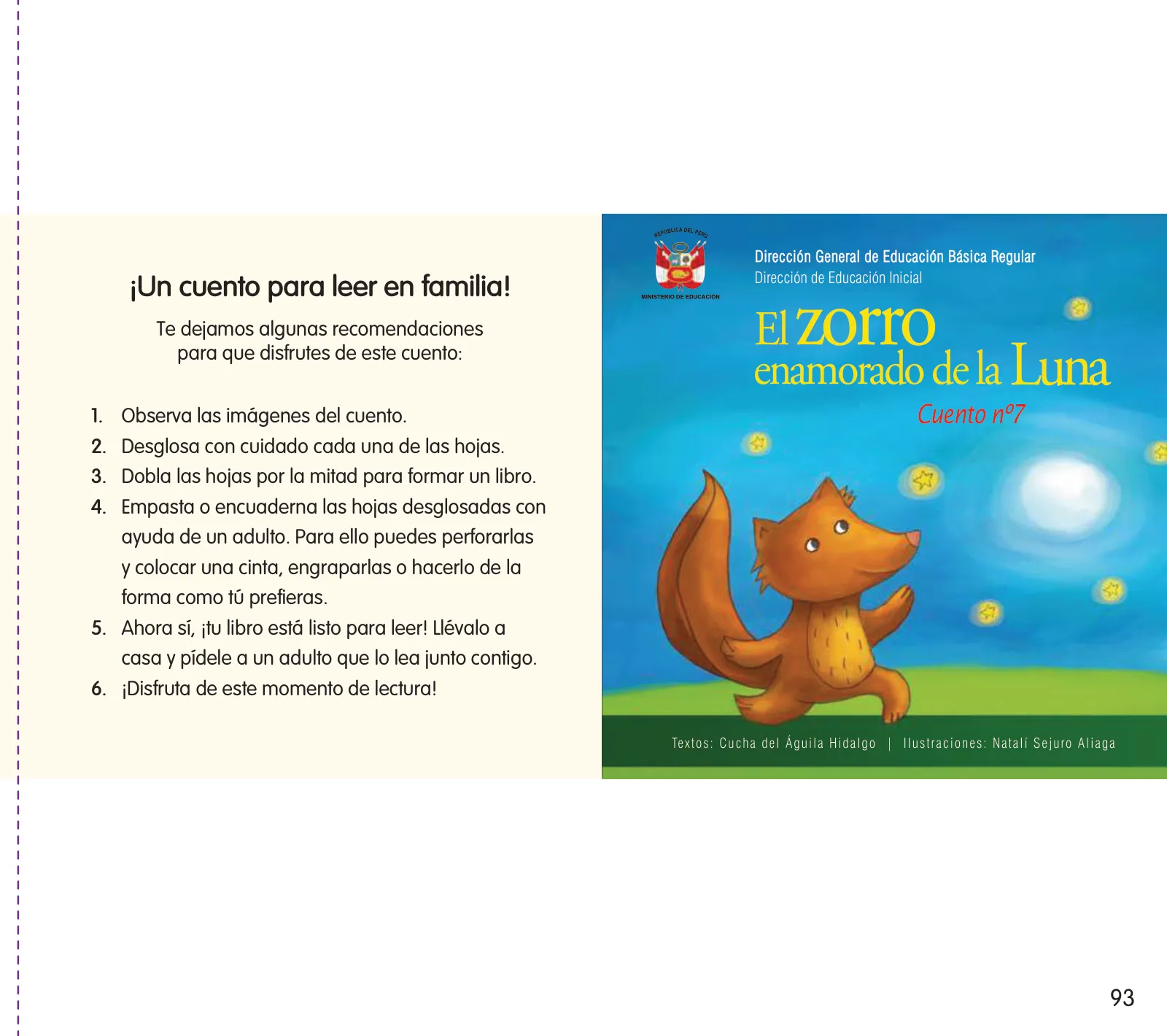 Página 95 de Crea, resuelve y aprende. Material impreso para niñas y niños de 5 años · 2024
