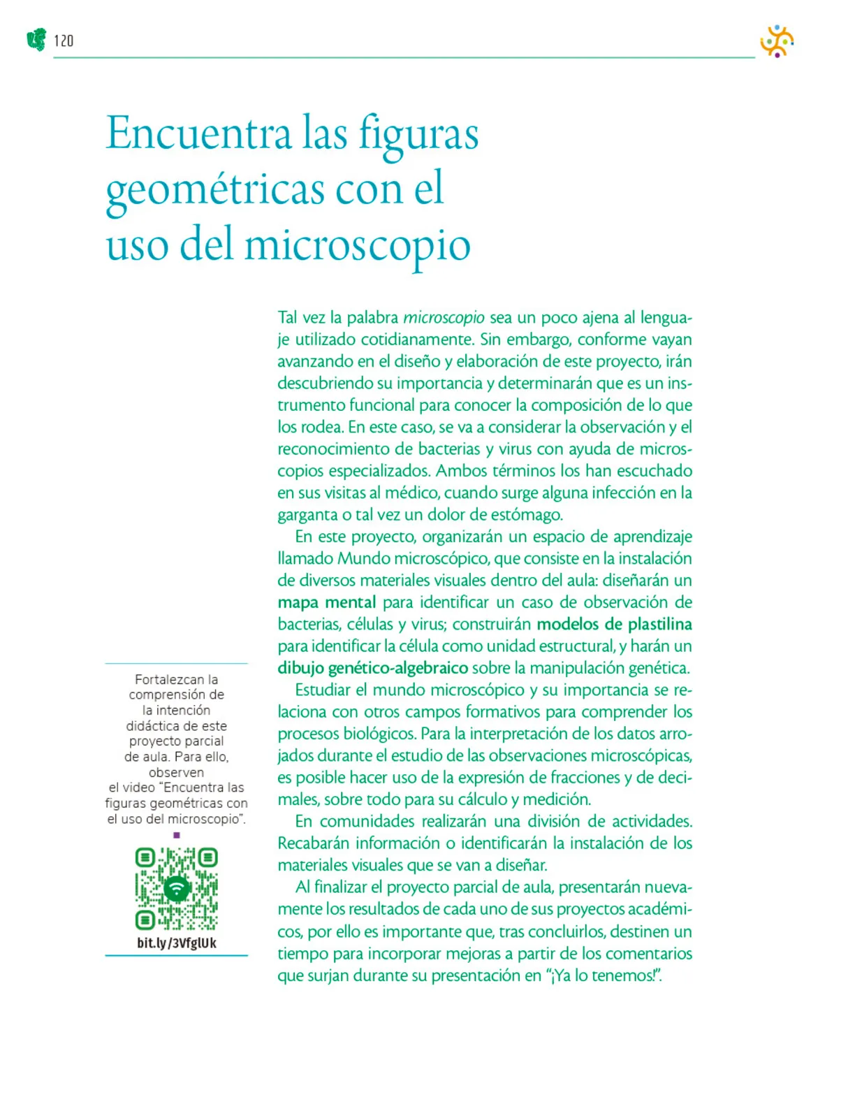Miniatura página 121 de Colección Ximhai. Nuestro libro de Proyectos.  Tomo II.   Libro de Educación Telesecundaria Grado 1°  Ciclo Escolar 2025 - 2026