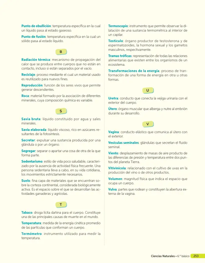 Página 204 de Libro de Ciencias Naturales – Quinto Básico | Texto del Estudiante MINEDUC – Descargar PDF · 2024