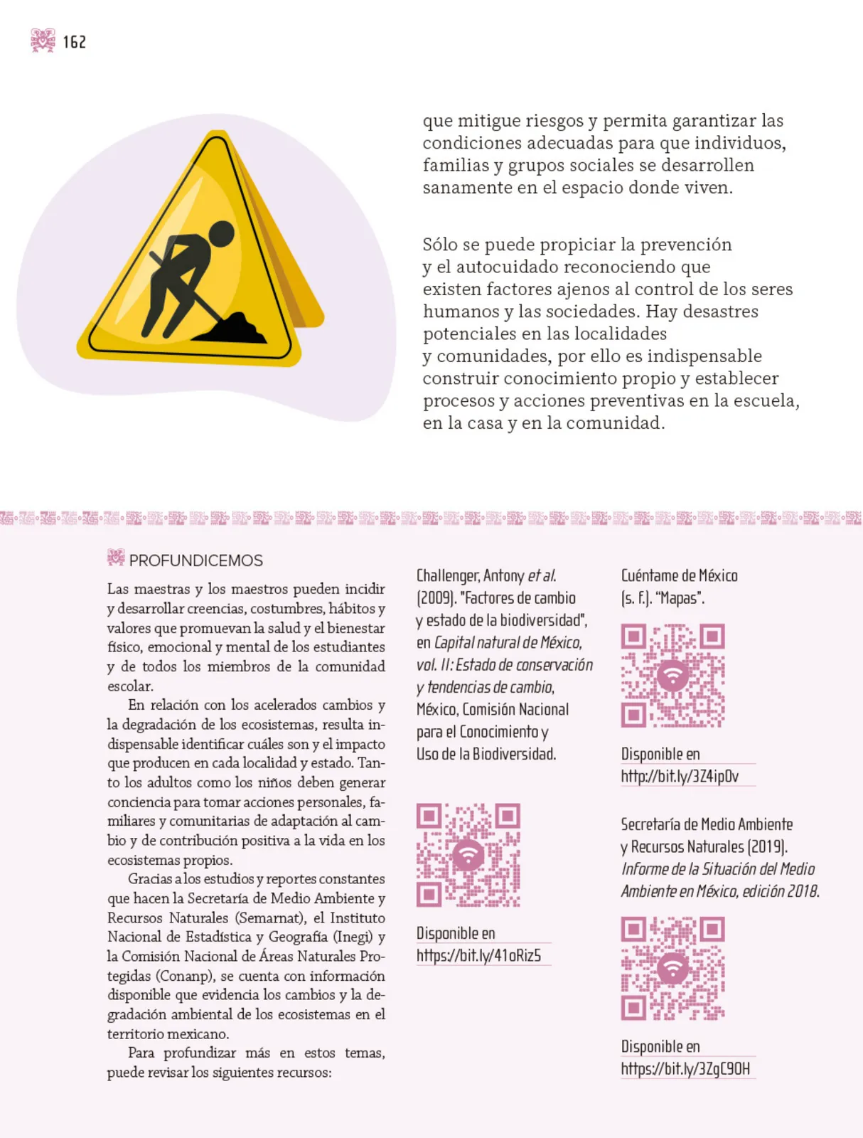 Miniatura página 163 de Nuestros saberes: Libro para alumnos, maestros y familia.   Libro de Educación Primaria Grado 4°  Ciclo Escolar 2025 - 2026
