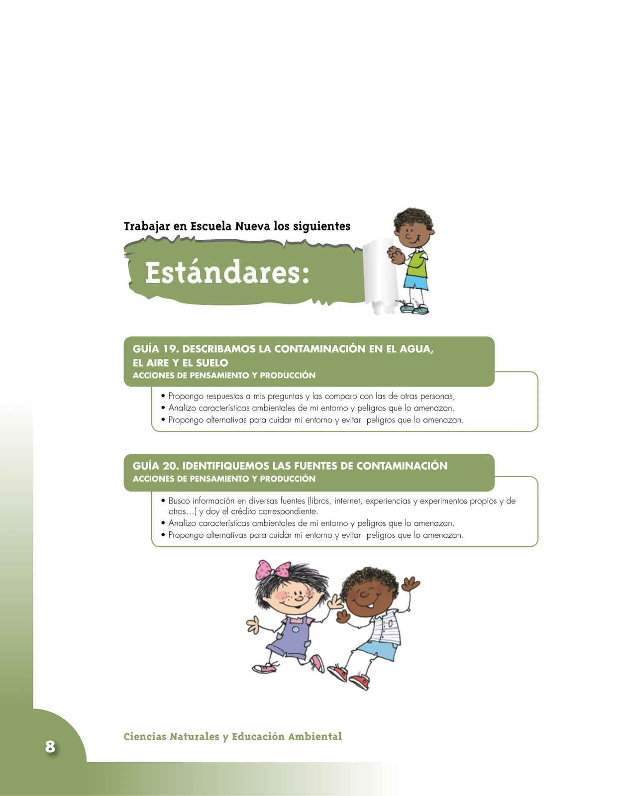 Página 8 de Ciencias Naturales 4° · Cartilla 03