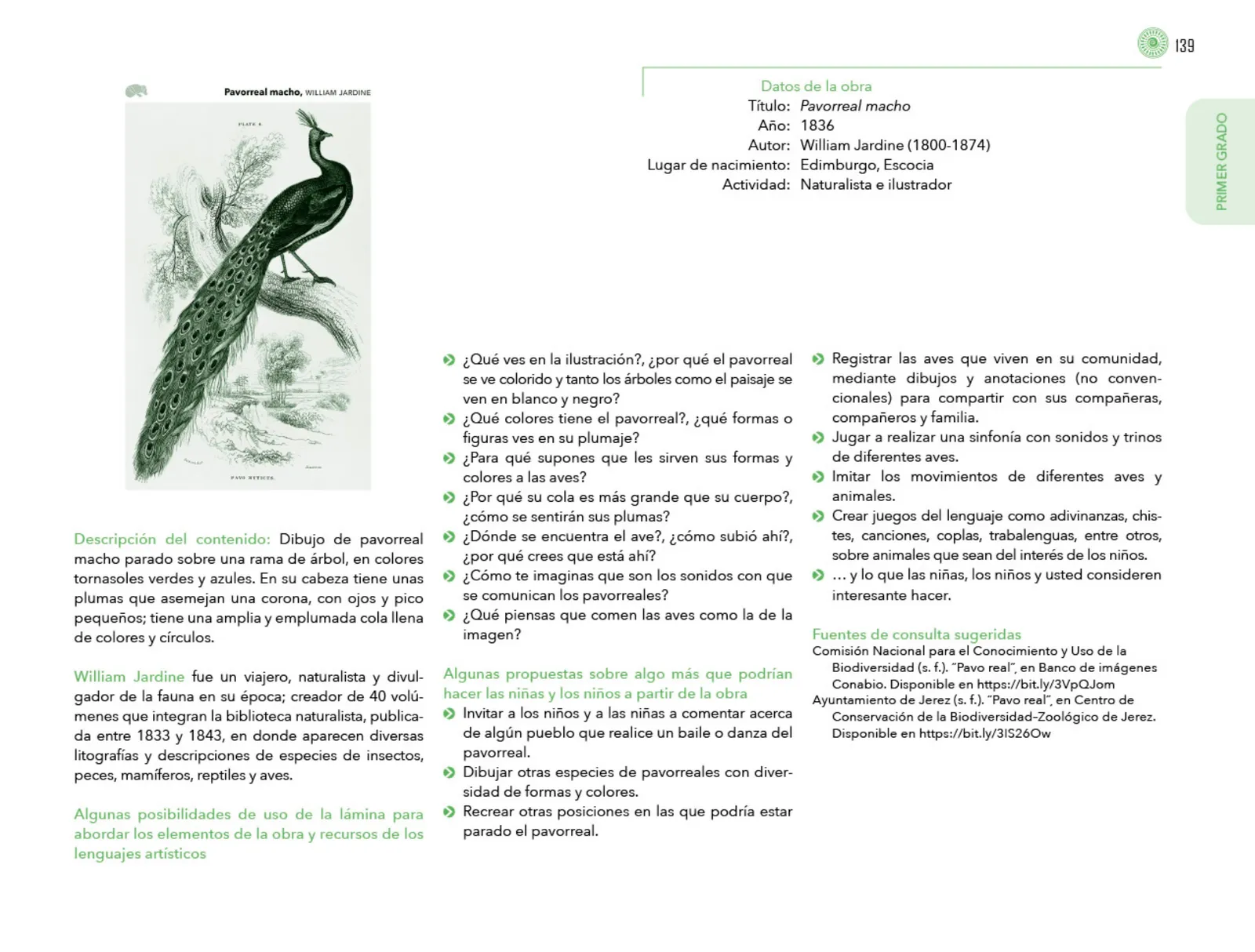 Miniatura página 140 de Posibilidades de trabajo para la acción transformadora y el codiseño. Ficheros. Fase 2  Libro de Educación Preescolar Grado 1°, 2°, 3°  Ciclo Escolar 2025 - 2026