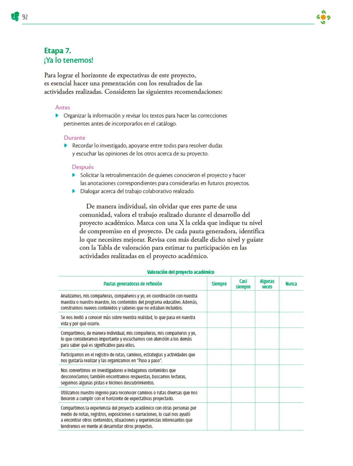 Página 93 de Colección Ximhai. Nuestro libro de Proyectos. Tomo I.   Libro de Educación Telesecundaria Grado 1°  Ciclo Escolar 2025 - 2026