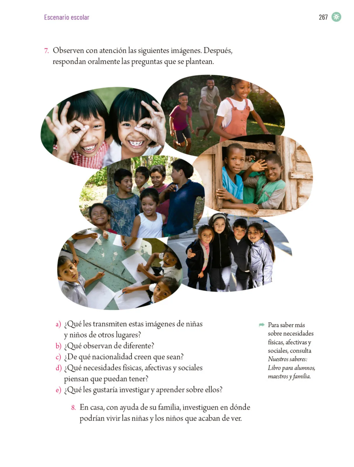 Página 270 de Proyectos Escolares. Libro de Educación Primaria Grado 5° Ciclo Escolar 2025 - 2026