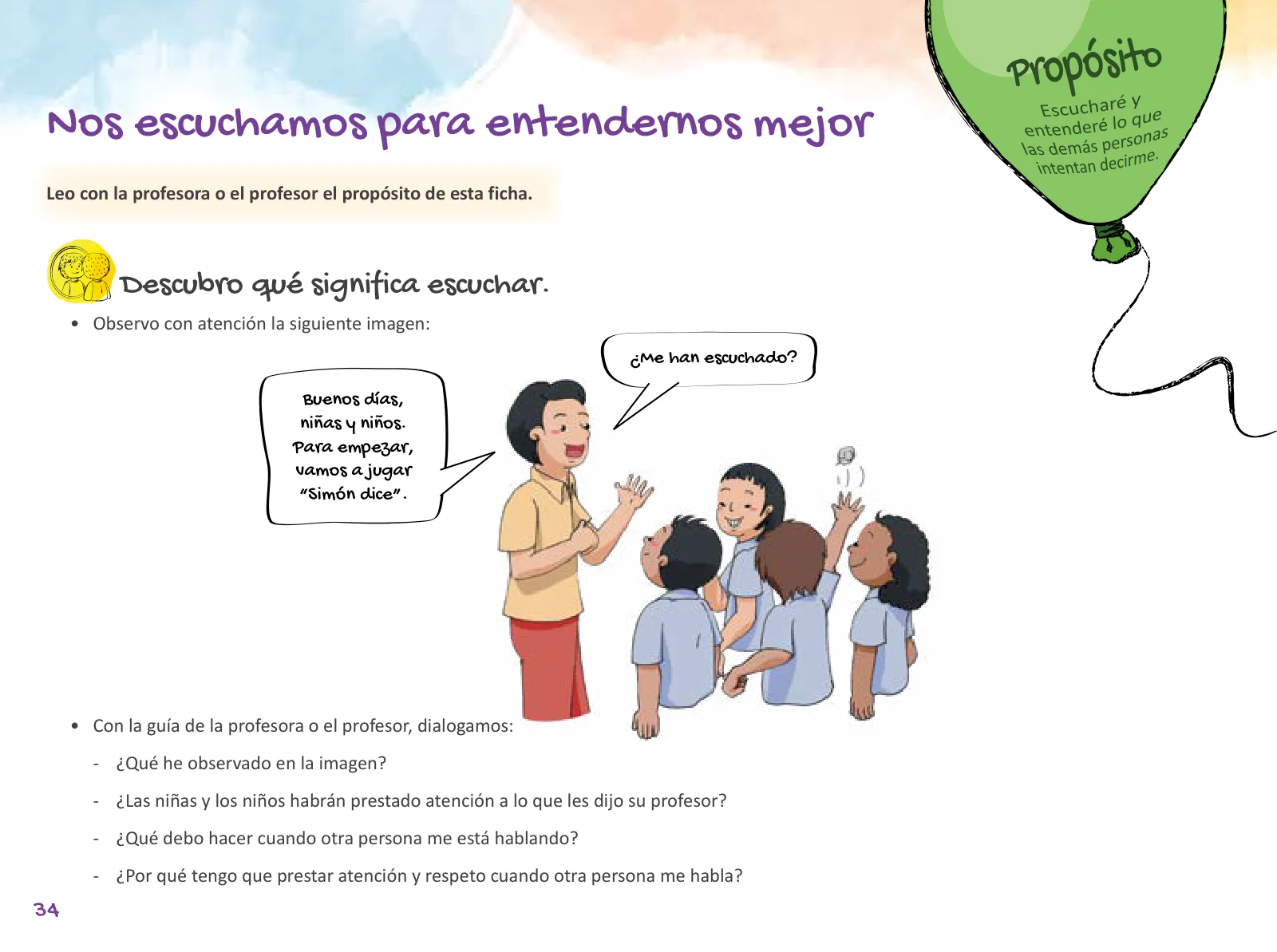Miniatura página 36 de Cuadernillo de Tutoría 3 : tercer grado de Educación Primaria · 2021