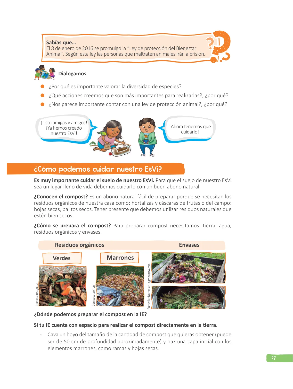 Página 29 de Guía de Educación Ambiental para el Desarrollo Sostenible : EsVi Espacio de Vida IV Ciclo. Estudiantes de 3o. y 4o. grado de Educación Primaria · 2017