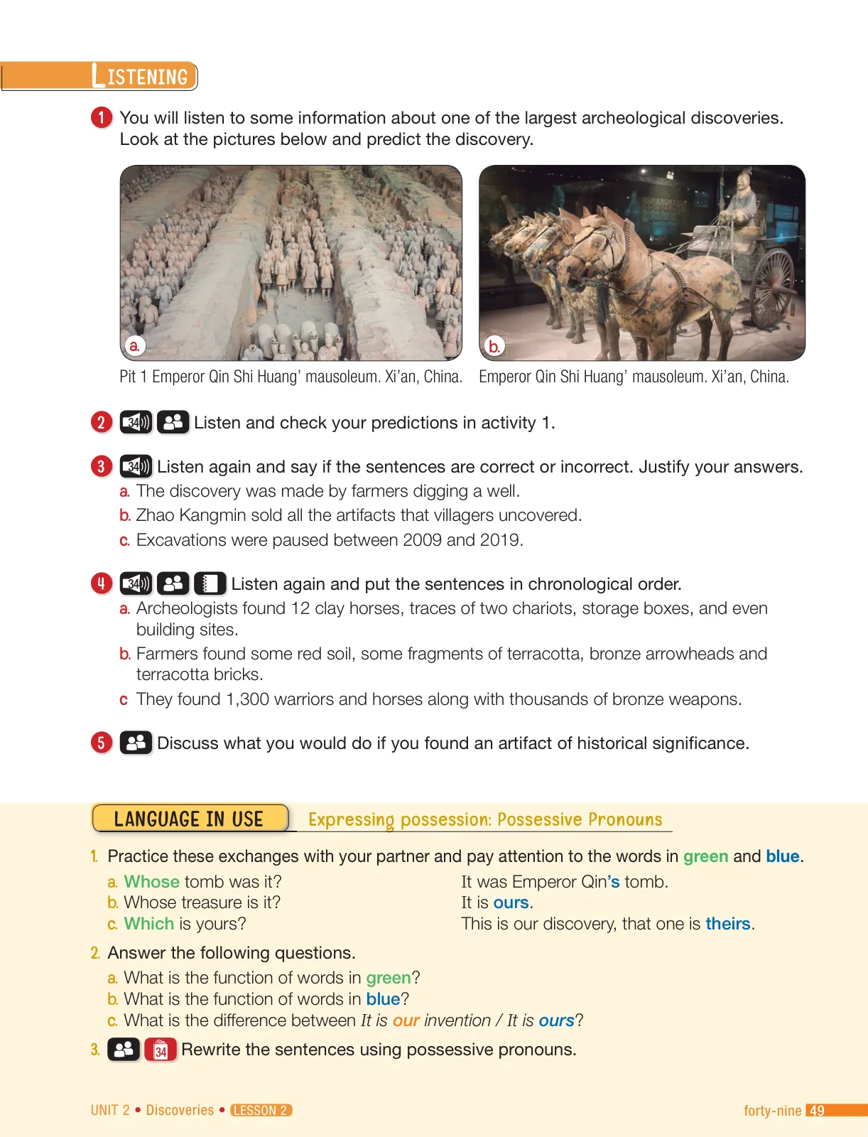 Página 51 de Inglés – Octavo Básico | Student’s Book MINEDUC – Descargar PDF · 2024