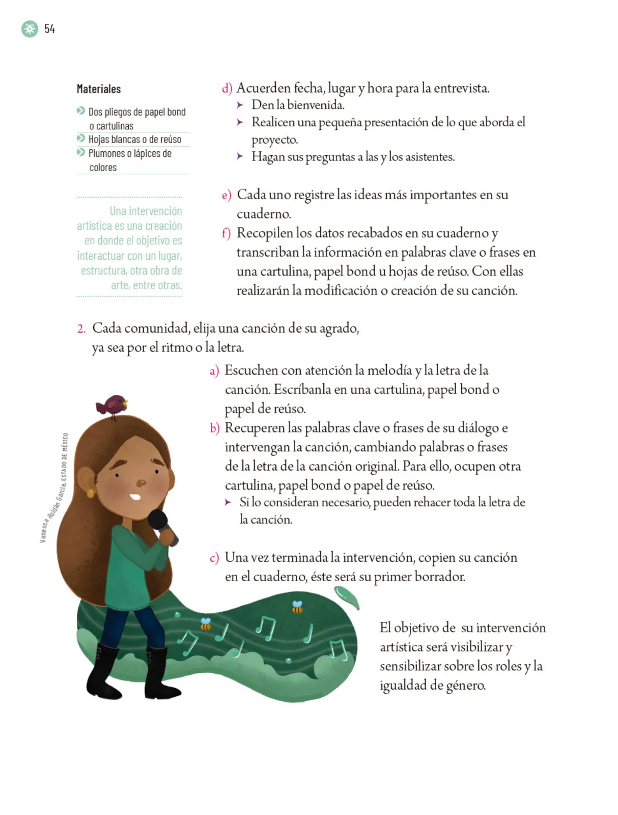 Página 57 de Proyectos Escolares. Libro de Educación Primaria Grado 5° Ciclo Escolar 2025 - 2026