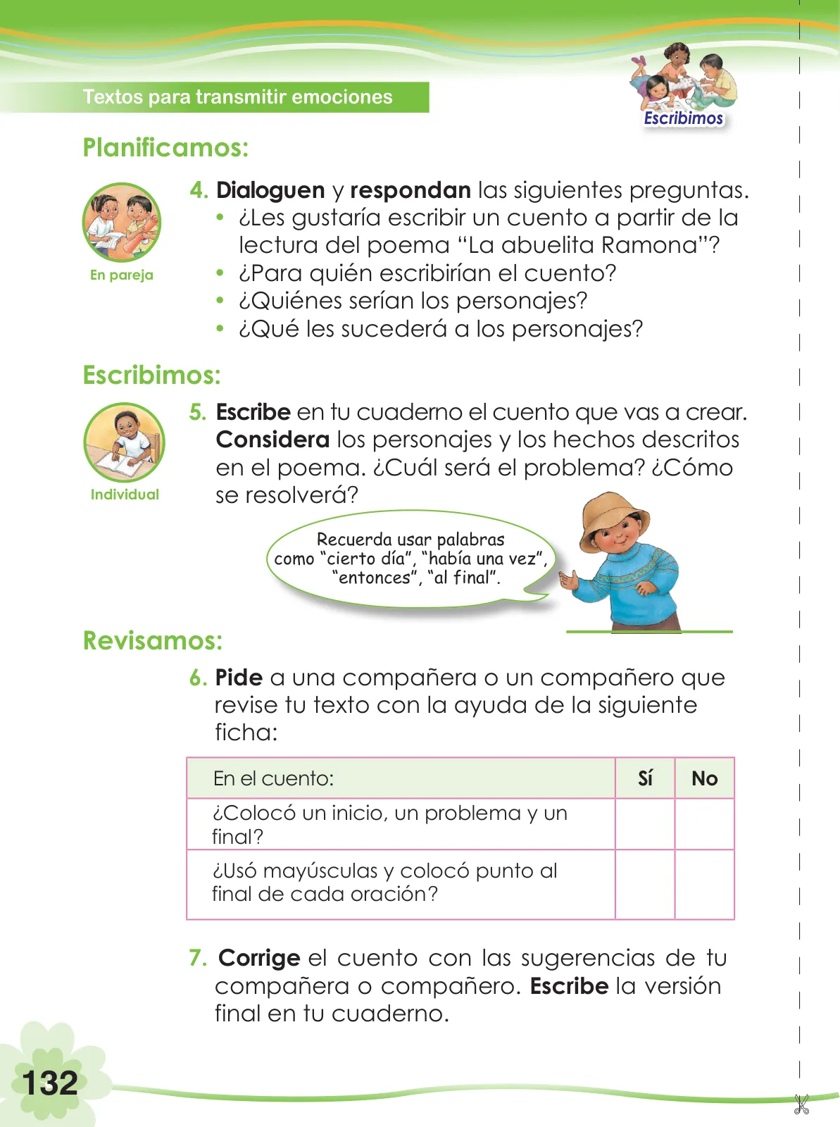Miniatura página 134 de Comunicación 2 : cuaderno de trabajo para segundo grado de Educación Primaria 2019 · 2019
