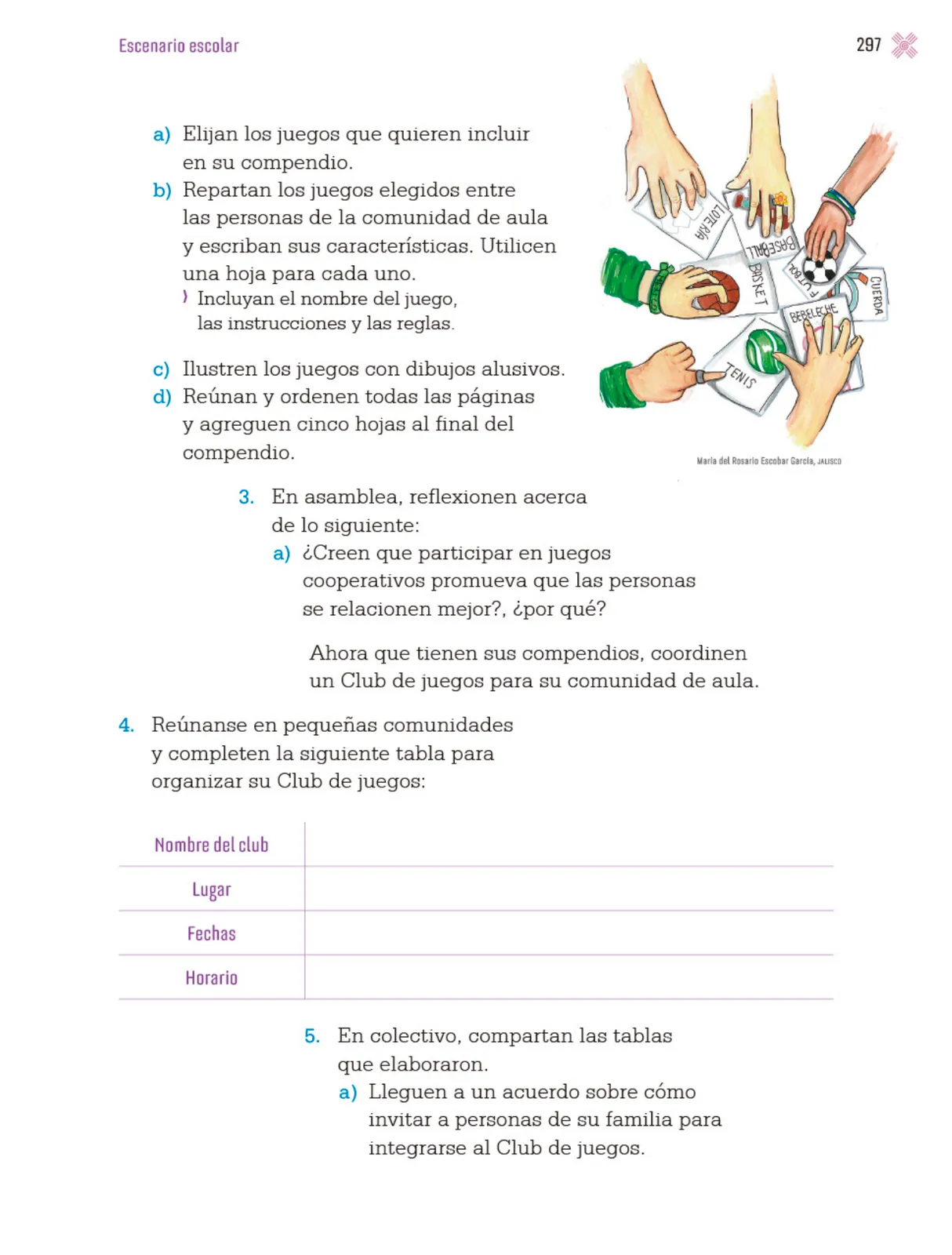 Miniatura página 300 de Proyectos Escolares.   Libro de Educación Primaria Grado 4°  Ciclo Escolar 2025 - 2026