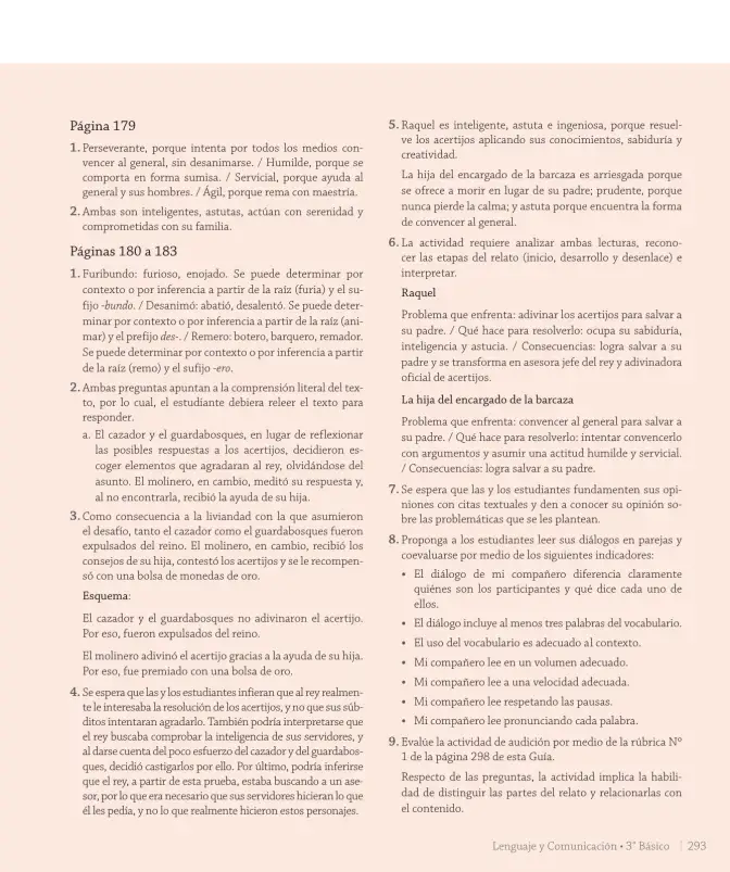 Página 155 de Lenguaje y Comunicación – Tercero Básico | Texto del Estudiante MINEDUC – Descargar PDF · 2024