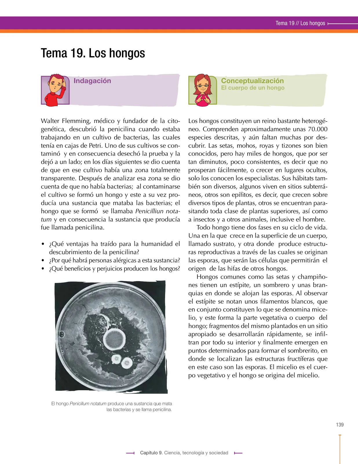 Página 139 de Ciencias Naturales 9° · Secundaria Activa