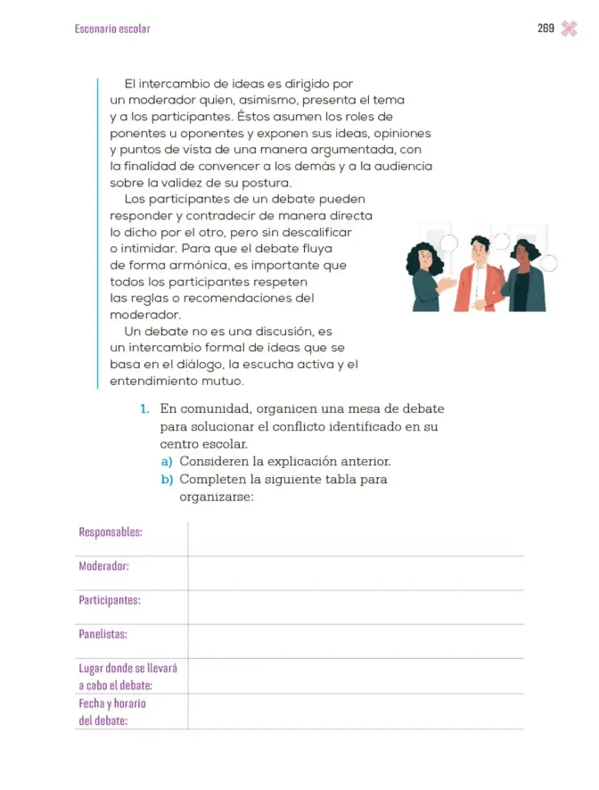 Página 272 de Proyectos Escolares. Libro de Educación Primaria Grado 4° Ciclo Escolar 2025 - 2026