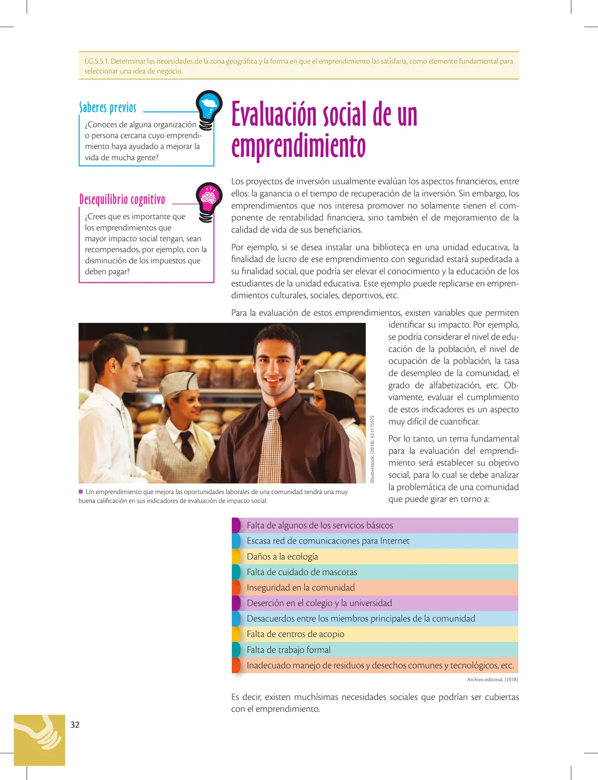 Miniatura página 32 de Emprendimiento Y Gestion · 3ro BGU · 2019