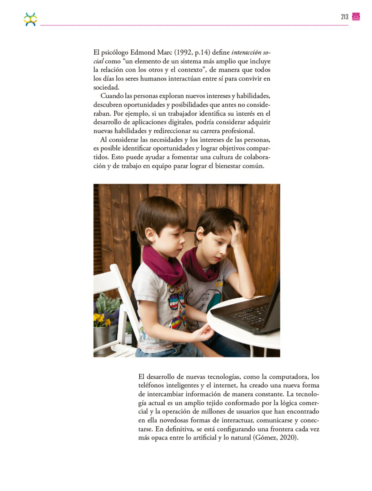 Miniatura página 214 de Colección Ximhai. De lo humano y lo comunitario.   Libro de Educación Secundaria Grado 1°  Ciclo Escolar 2025 - 2026