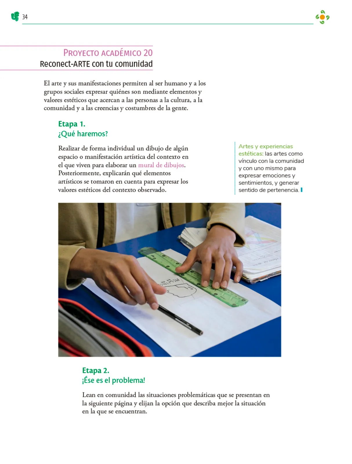 Página 35 de Colección Ximhai. Nuestro libro de Proyectos. Tomo II. Libro de Educación Telesecundaria Grado 1° Ciclo Escolar 2025 - 2026