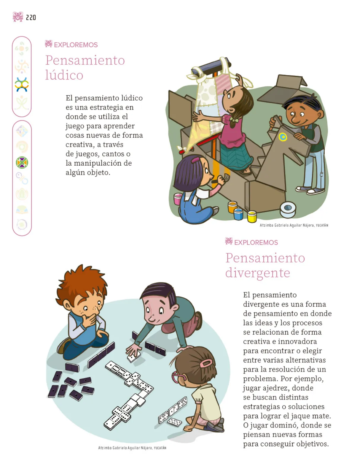 Página 221 de Nuestros saberes: Libro para alumnos, maestros y familia.   Libro de Educación Primaria Grado 4°  Ciclo Escolar 2025 - 2026