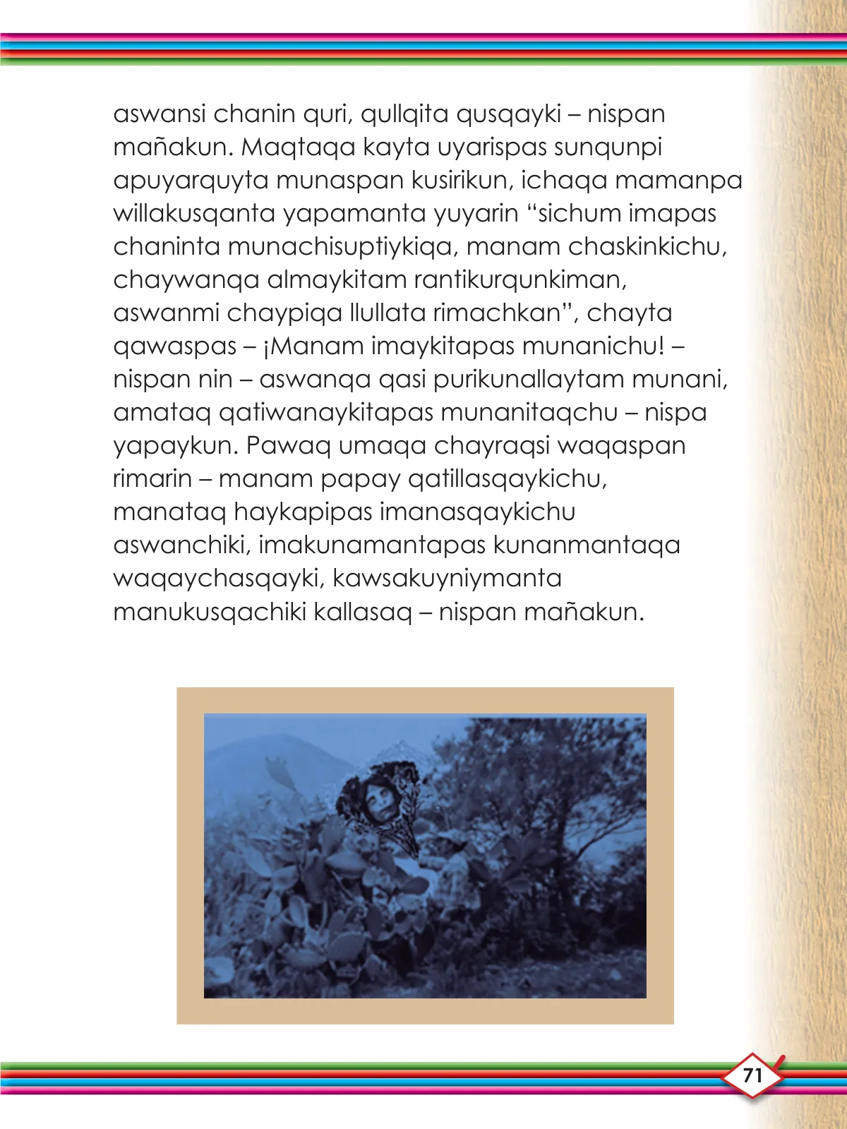Miniatura página 73 de Willakuykuna maytu - Chanka Literatura 2 - 2° Secundaria - Quechua chanka · 2023