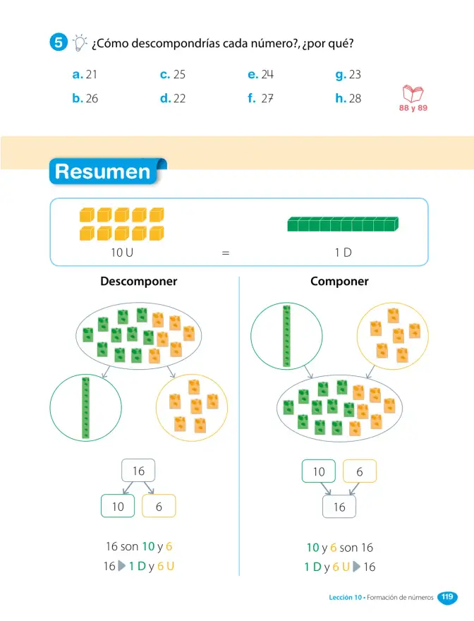 Página 121 de Matemática – Primero Básico | Texto del Estudiante MINEDUC – Descargar PDF · 2024