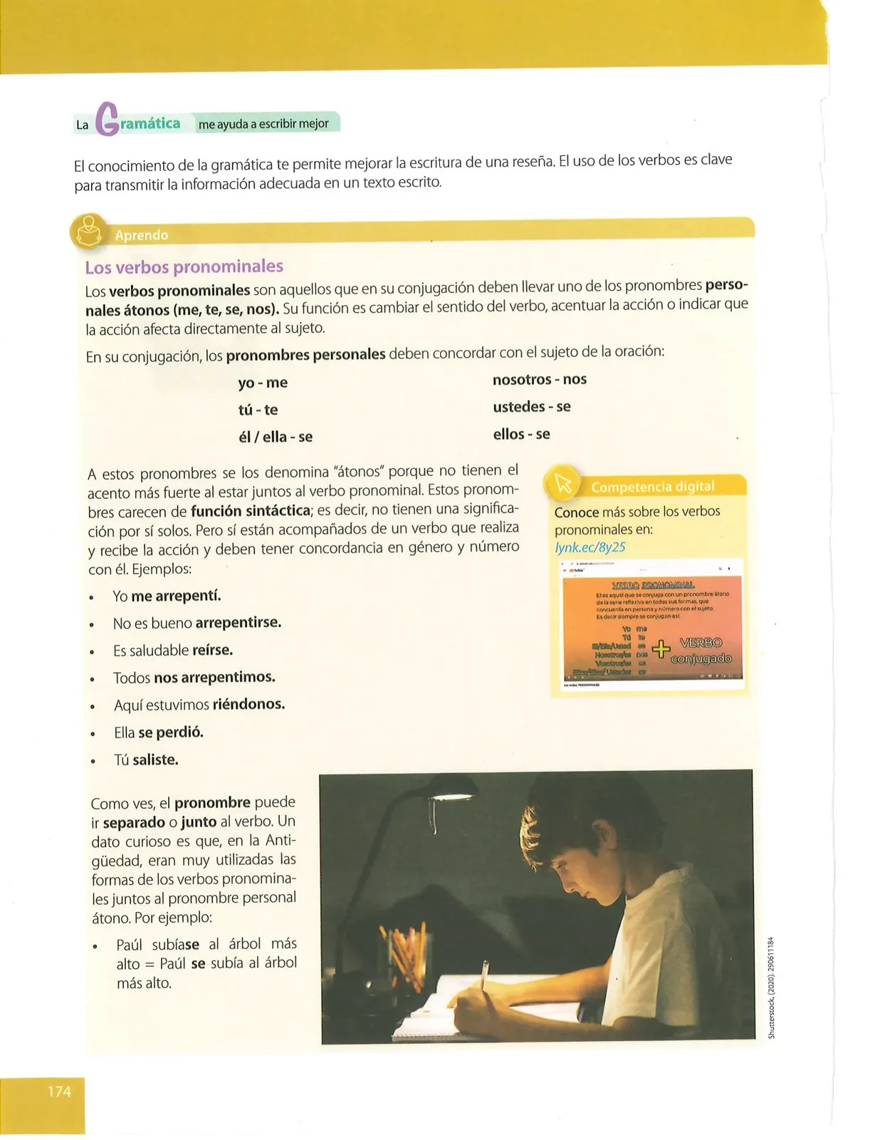 Miniatura página 174 de Lengua Y Literatura · 8 EGB · 2025