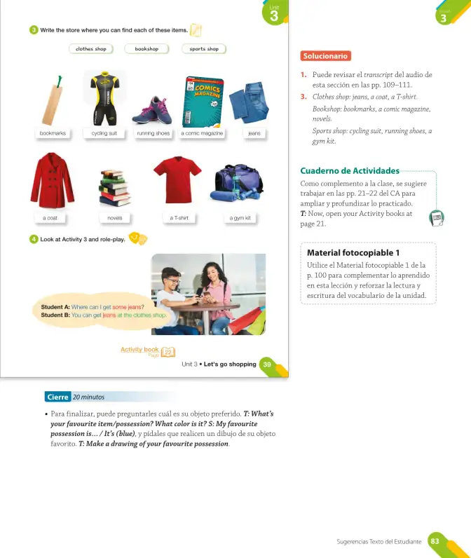 Página 85 de Inglés – Quinto Básico | Texto del Estudiante MINEDUC – Descargar PDF · 2024