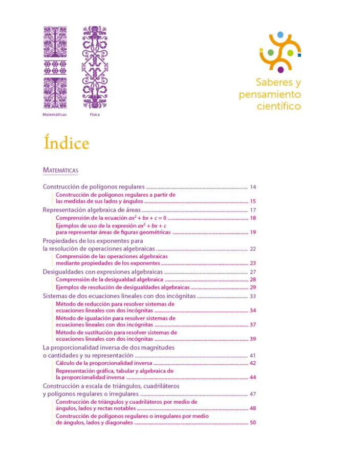 Página 10 de Colección Sk´asolil. Saberes y pensamiento científico. Libro de Educación Secundaria Grado 2° Ciclo Escolar 2025 - 2026