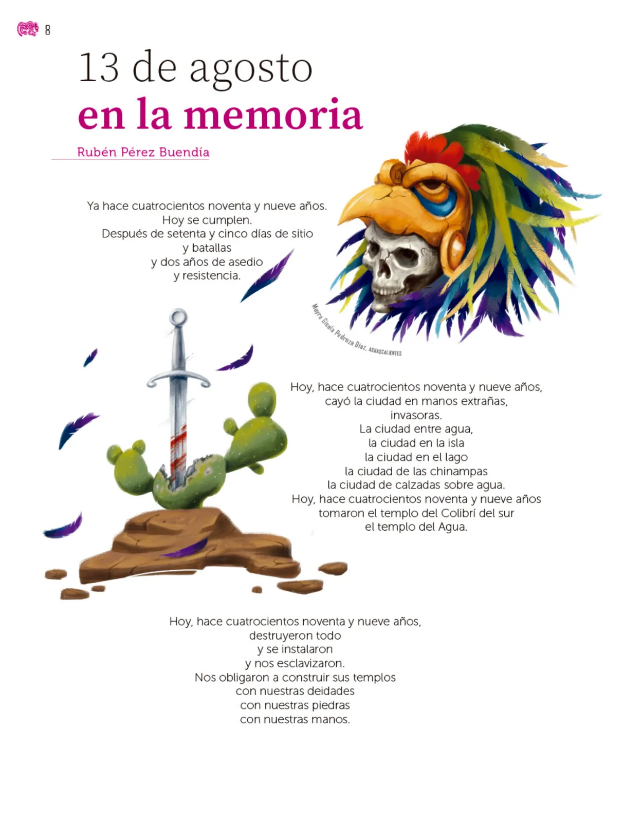 Miniatura página 9 de Colección Ximhai. Múltiples lenguajes.   Libro de Educación Secundaria Grado 1°  Ciclo Escolar 2025 - 2026