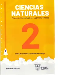 Portada de Ciencias Naturales · 2 EGB · 2025