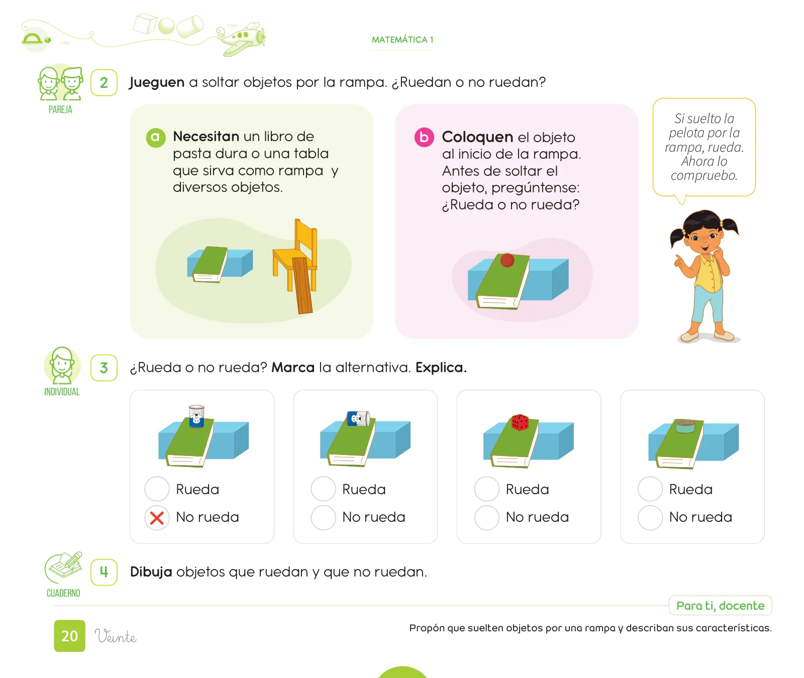 Miniatura página 22 de Cuadernillo de Matemática 1. Primer grado de Primaria · 2024