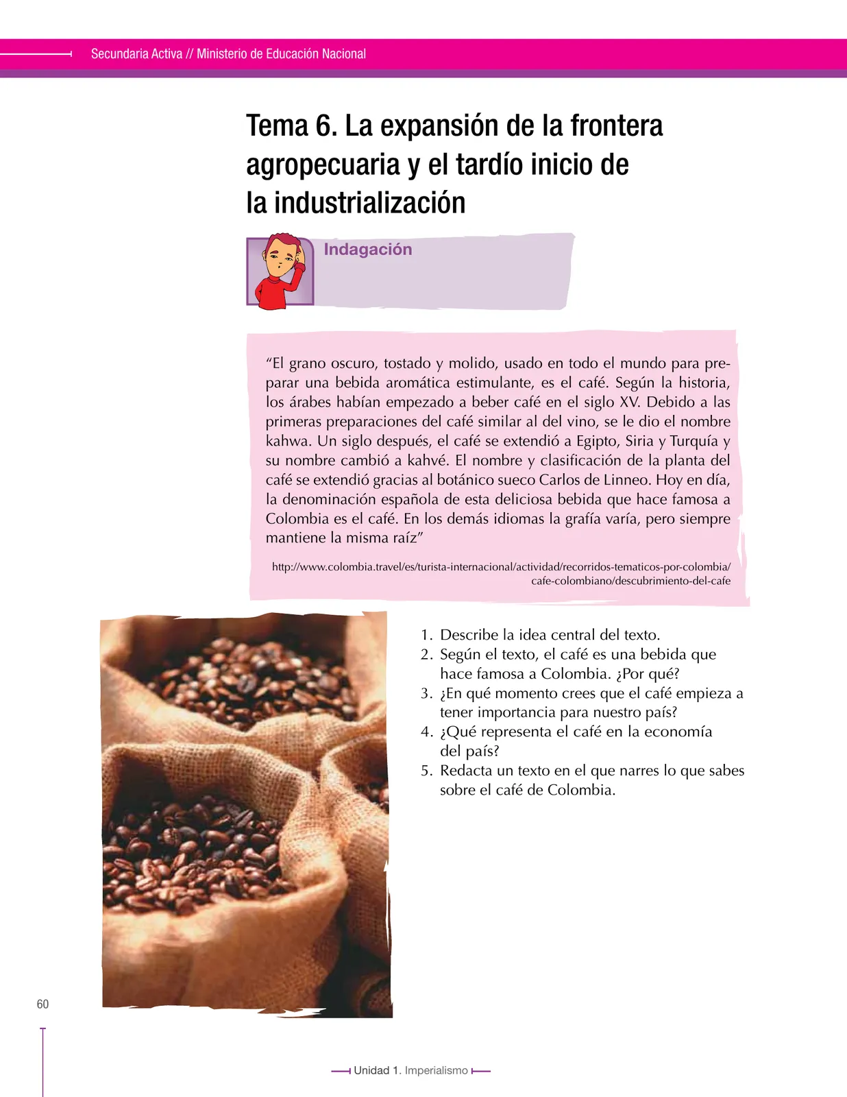 Miniatura página 60 de Ciencias Sociales 9° · Secundaria Activa