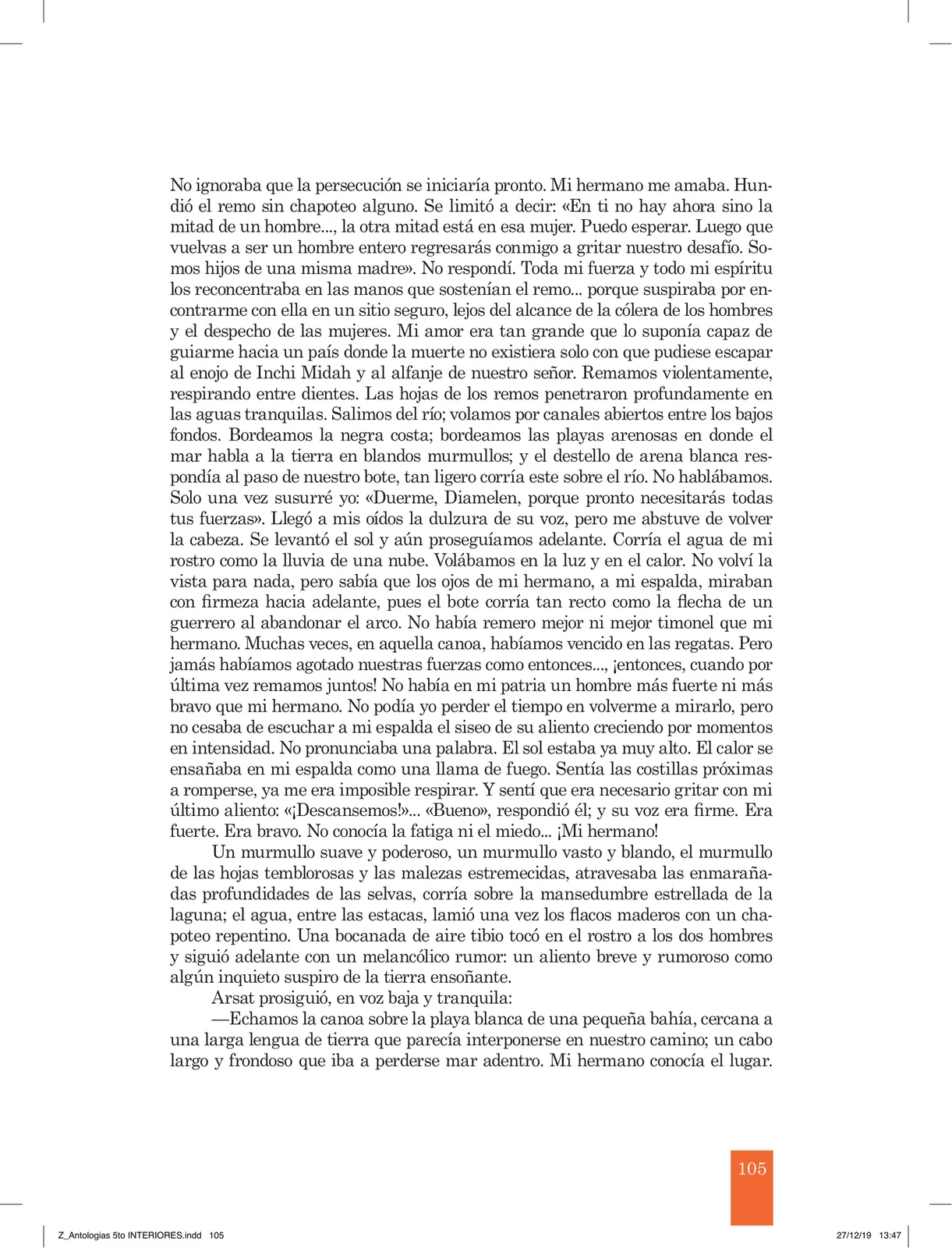 Miniatura página 107 de Antología literaria 5 · 2019