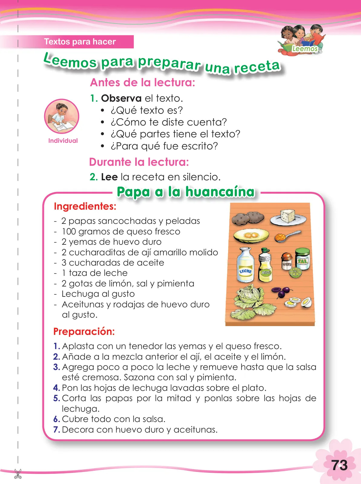 Página 75 de Comunicación 2 : cuaderno de trabajo para segundo grado de Educación Primaria 2019 · 2019