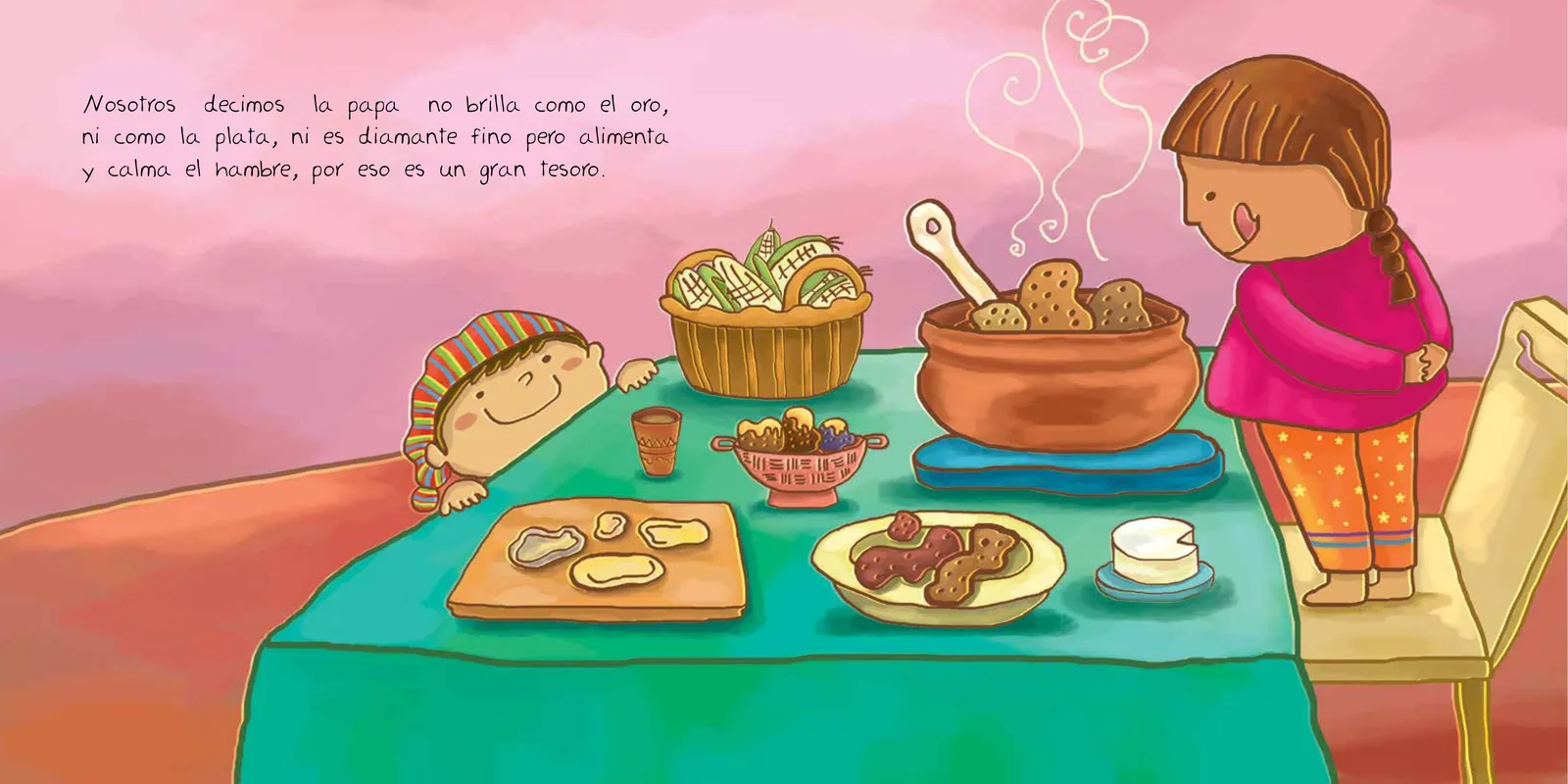 Página 9 de La papa, tesoro de la tierra. Cuento No. 13 · 2012
