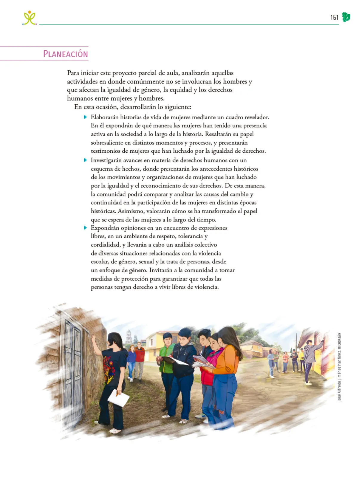Miniatura página 162 de Colección Ximhai. Nuestro libro de Proyectos.  Tomo III.  Libro de Educación Telesecundaria Grado 1°  Ciclo Escolar 2025 - 2026