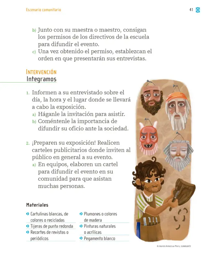 Página 44 de Proyectos Comunitarios. Libro de Educación Primaria Grado 2° Ciclo Escolar 2025 - 2026