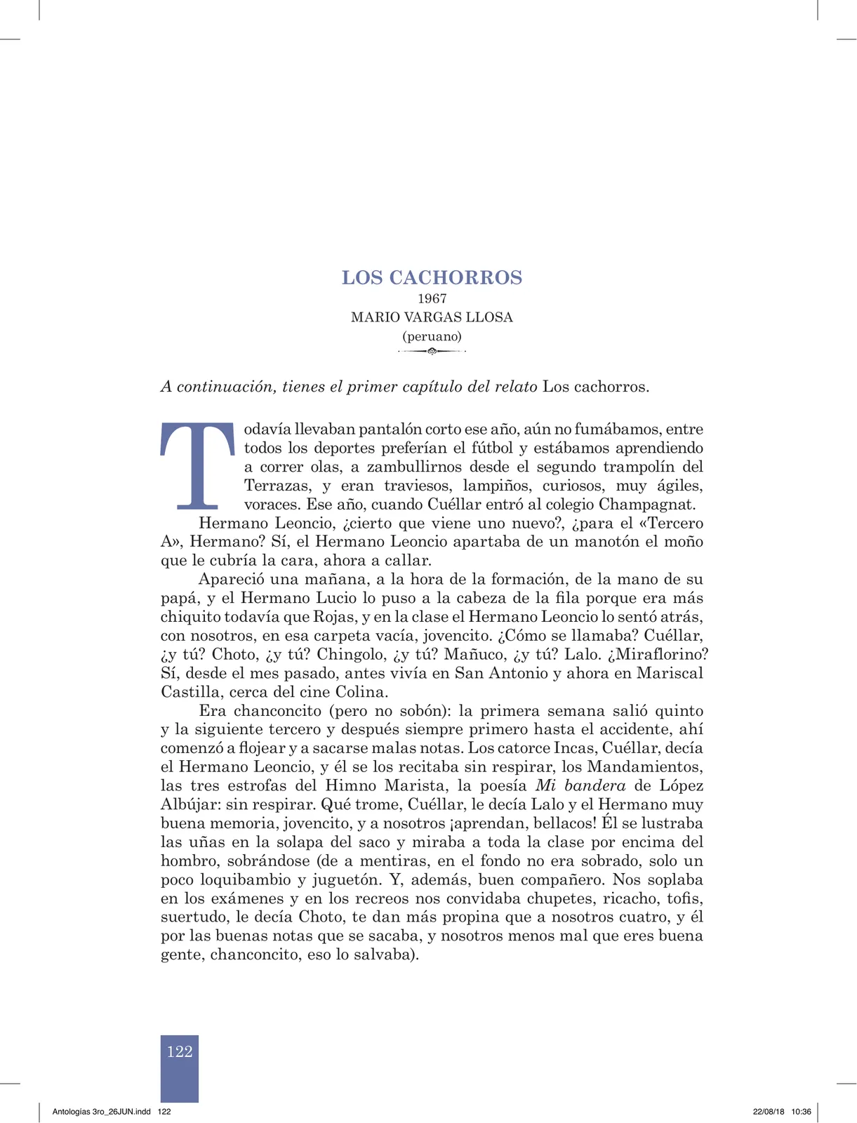 Miniatura página 123 de Antología literaria 3 · 2018